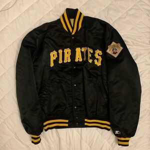 VINTAGE PITTSBURG PIRATES STARTER JACKET (LARGE)